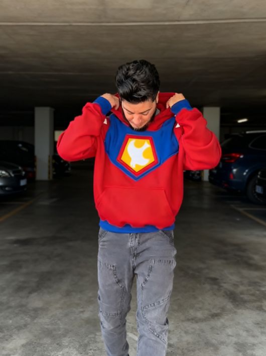 Red Power Hoodie